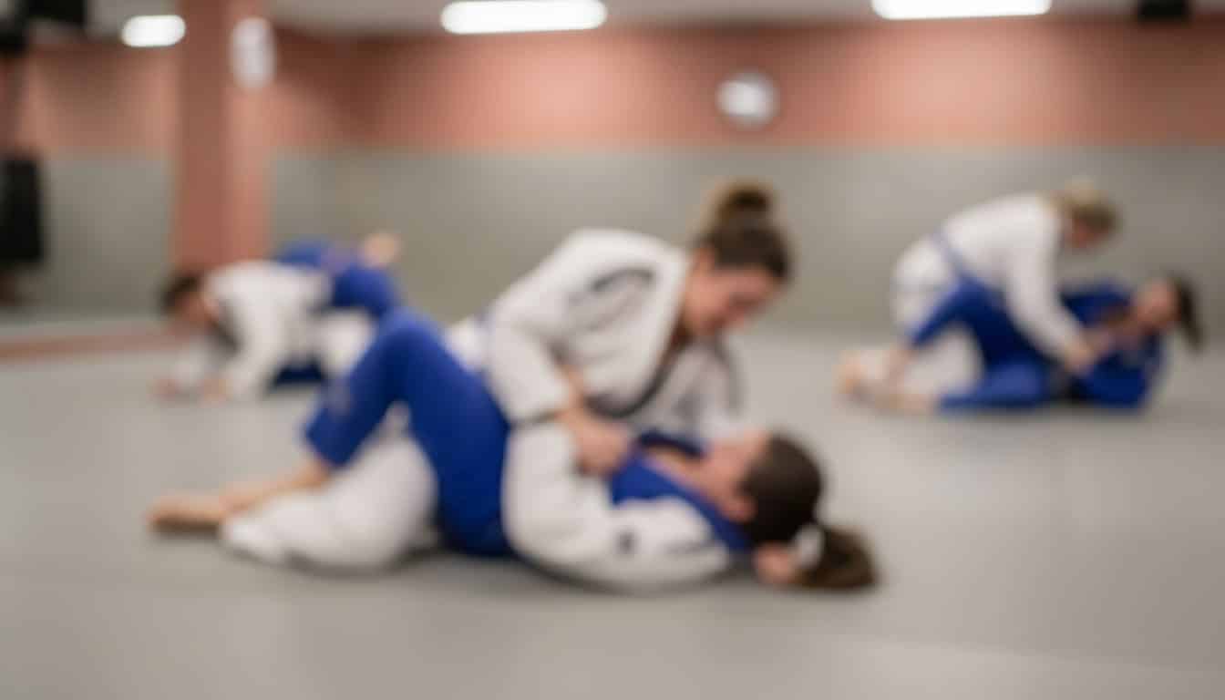 Women's Jiu-Jitsu class at Narvaez Jiu-Jitsu in Corpus Christi